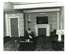 The original upstairs lobby